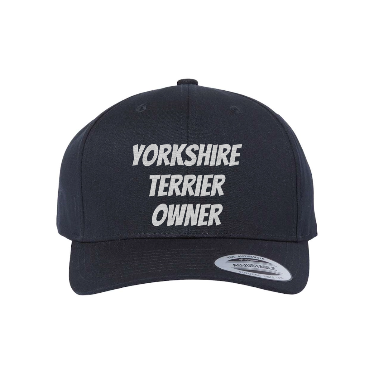 Custom Yorkshire Terrier Owner Snapback Hat
