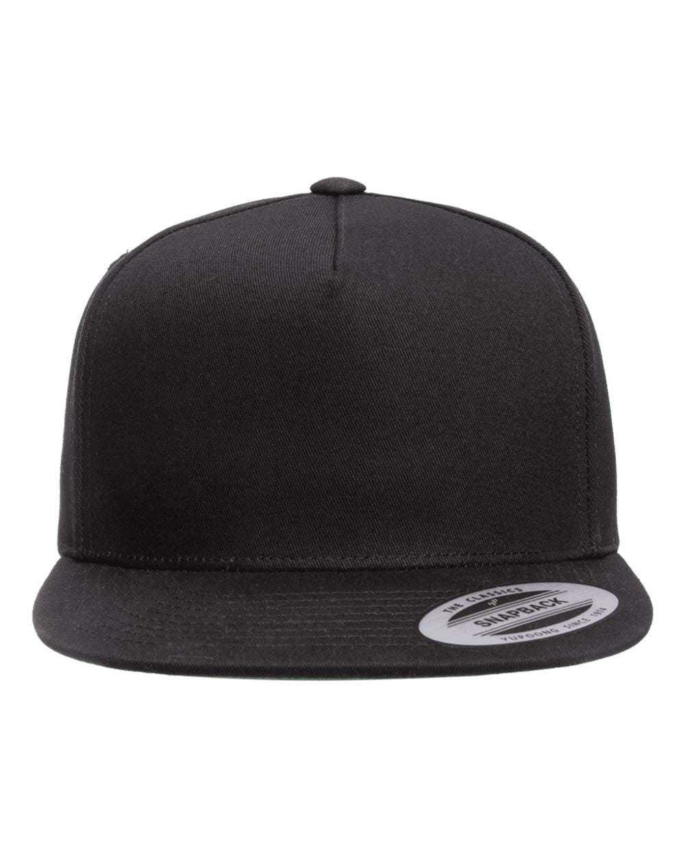 Custom YP Classics - Five-Panel Cotton Twill Snapback Cap - 6007 (10 Colors)