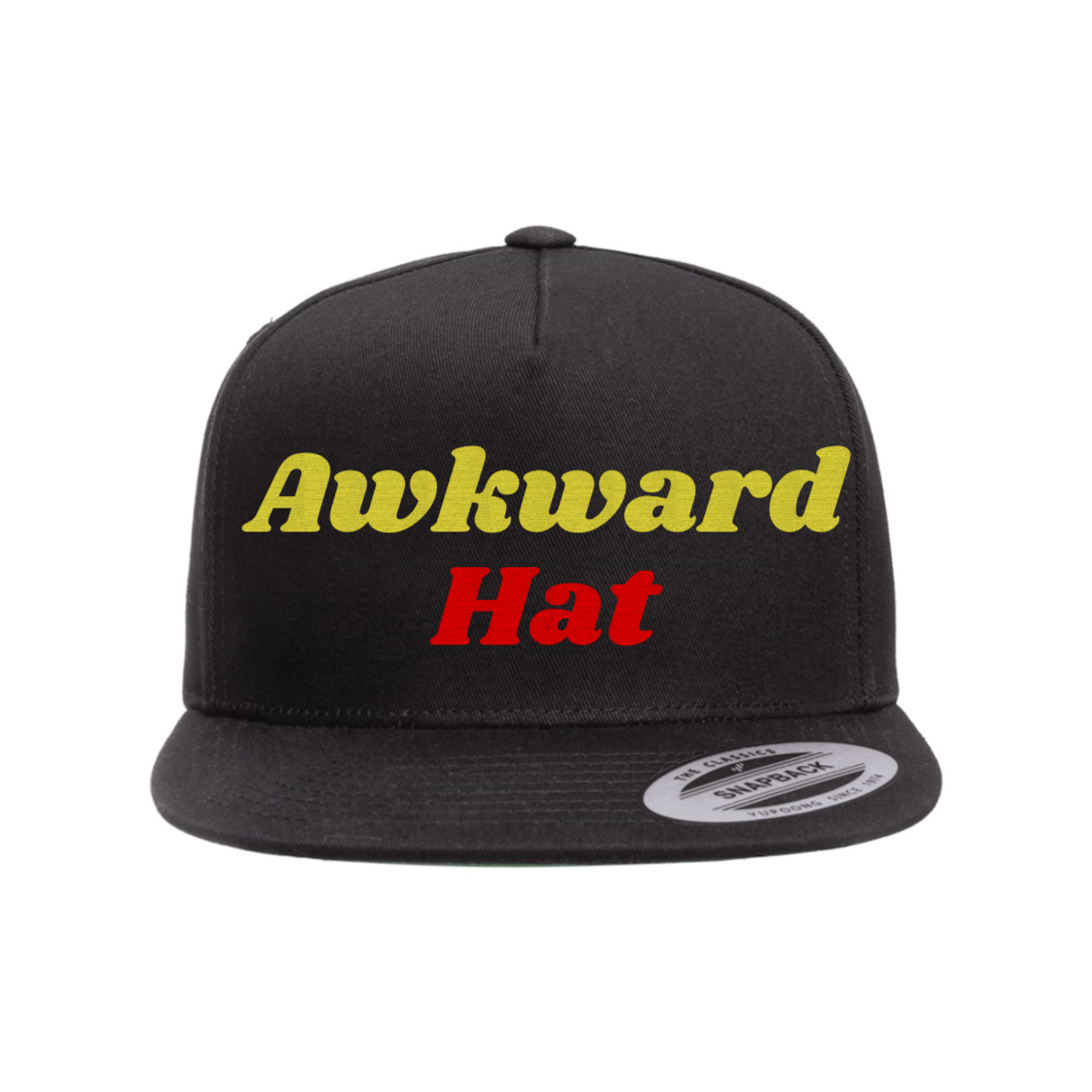 Custom Awkward Hat Snapback Hat
