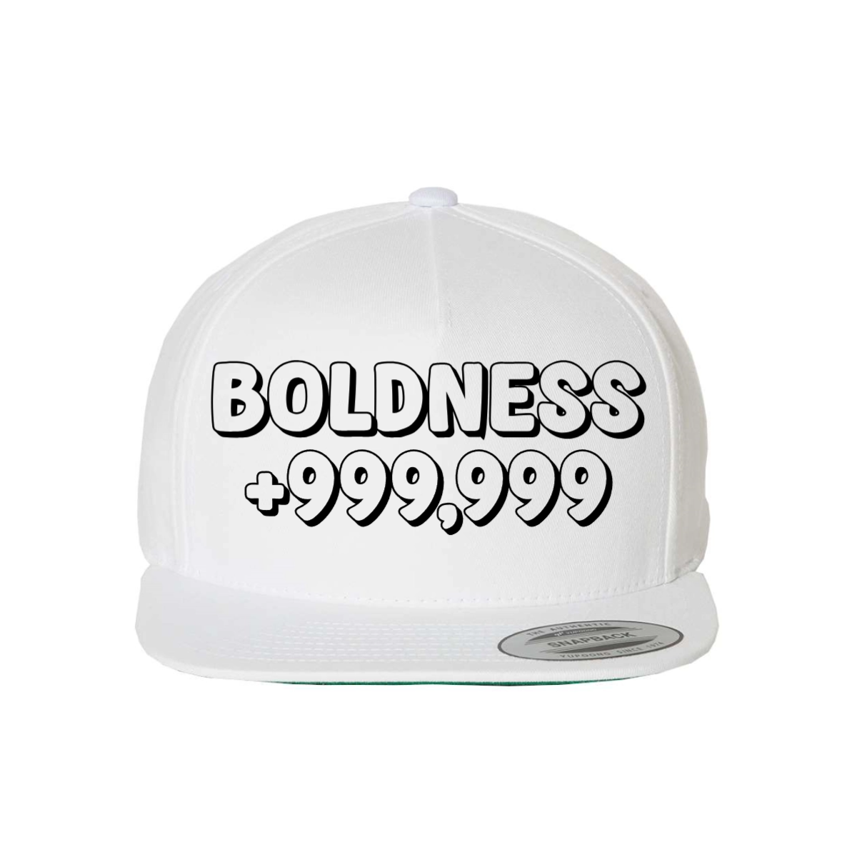 Custom Boldness +999,999 Snapback Hat