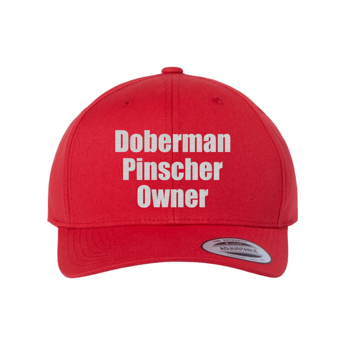 Custom Doberman Pinscher Owner Snapback Hat