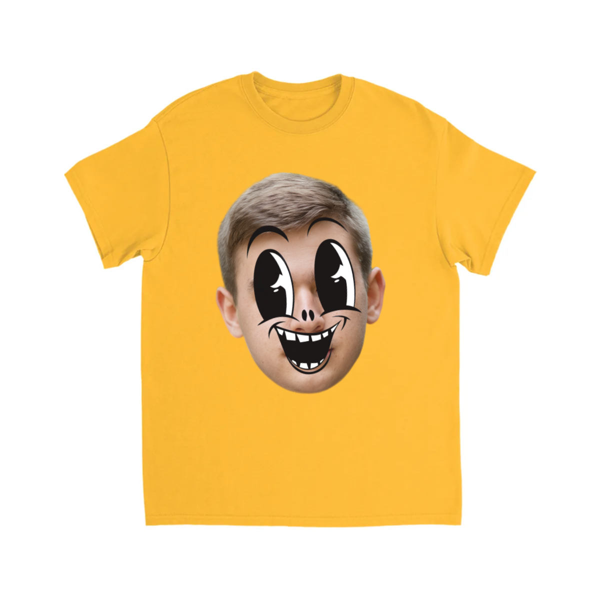 CUSTOM FACE OVERLAY T-SHIRT #11