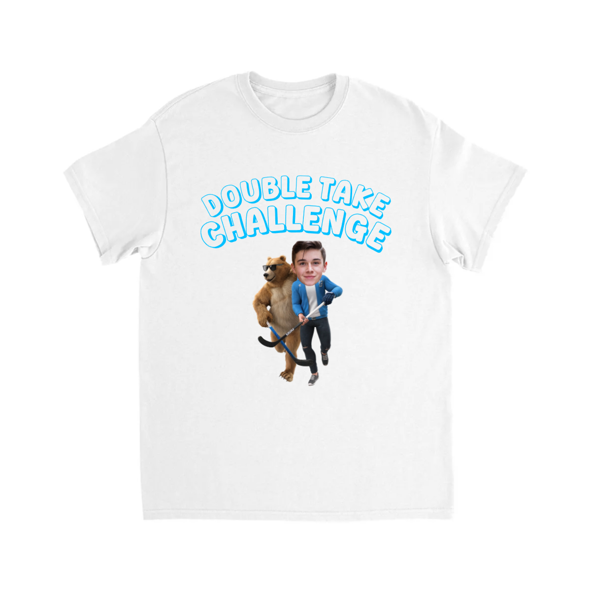 CUSTOM DOUBLE TAKE CHALLENGE T-SHIRT