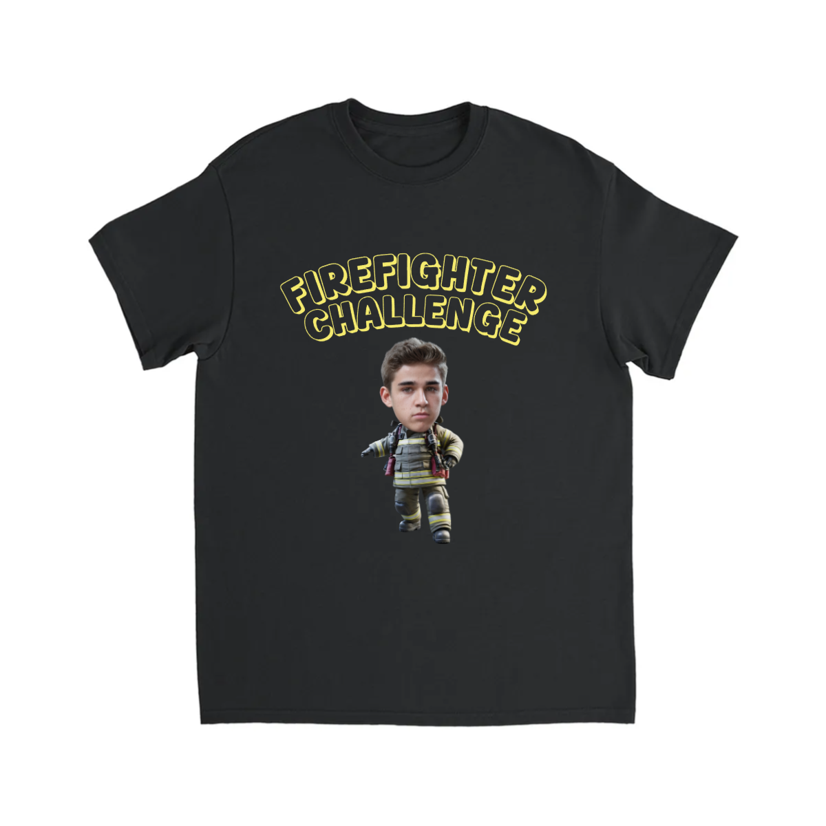 CUSTOM FIREFIGHTER CHALLENGE T-SHIRT