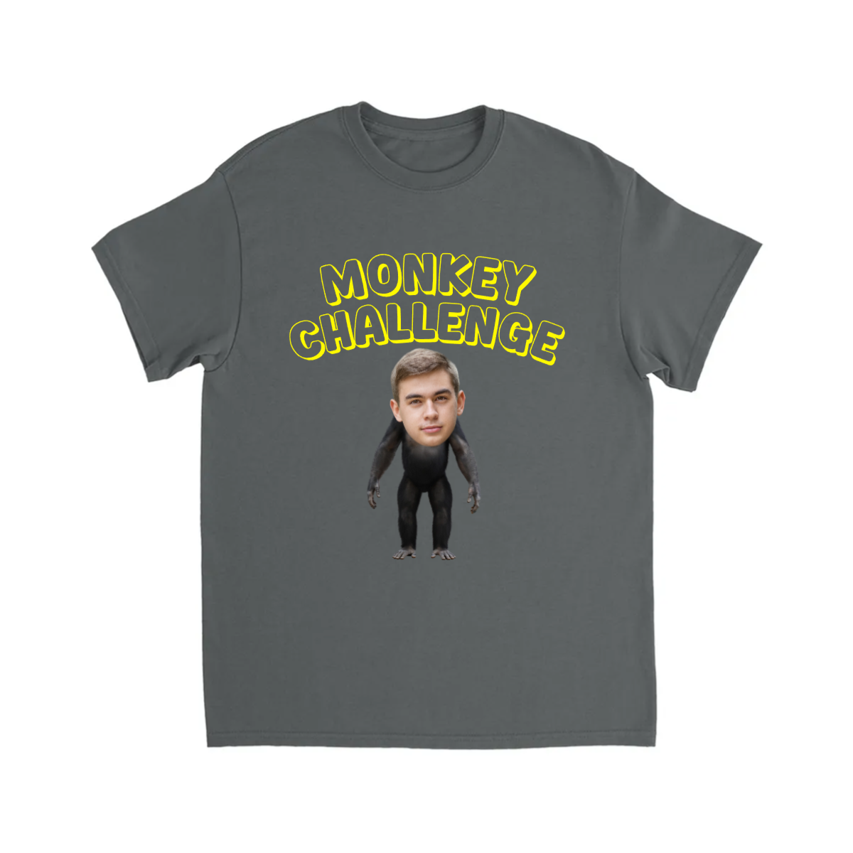 CUSTOM MONKEY CHALLENGE T-SHIRT