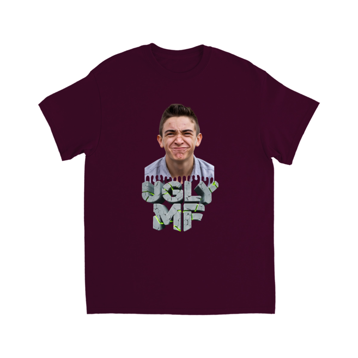 CUSTOM UGLY MF T-SHIRT