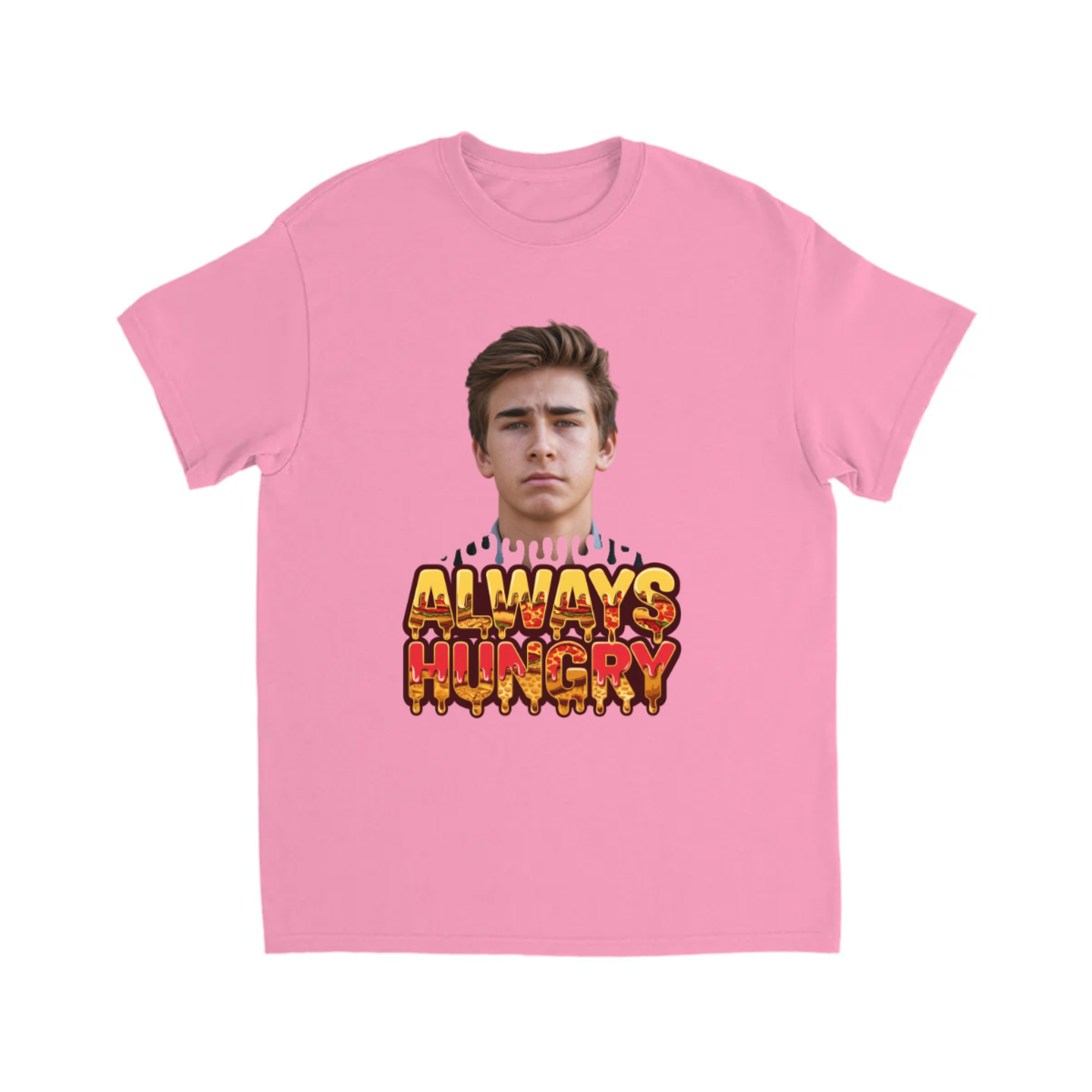 CUSTOM ALWAYS HUNGRY T-SHIRT