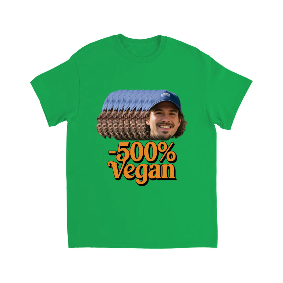 CUSTOM -500% VEGAN T-SHIRT