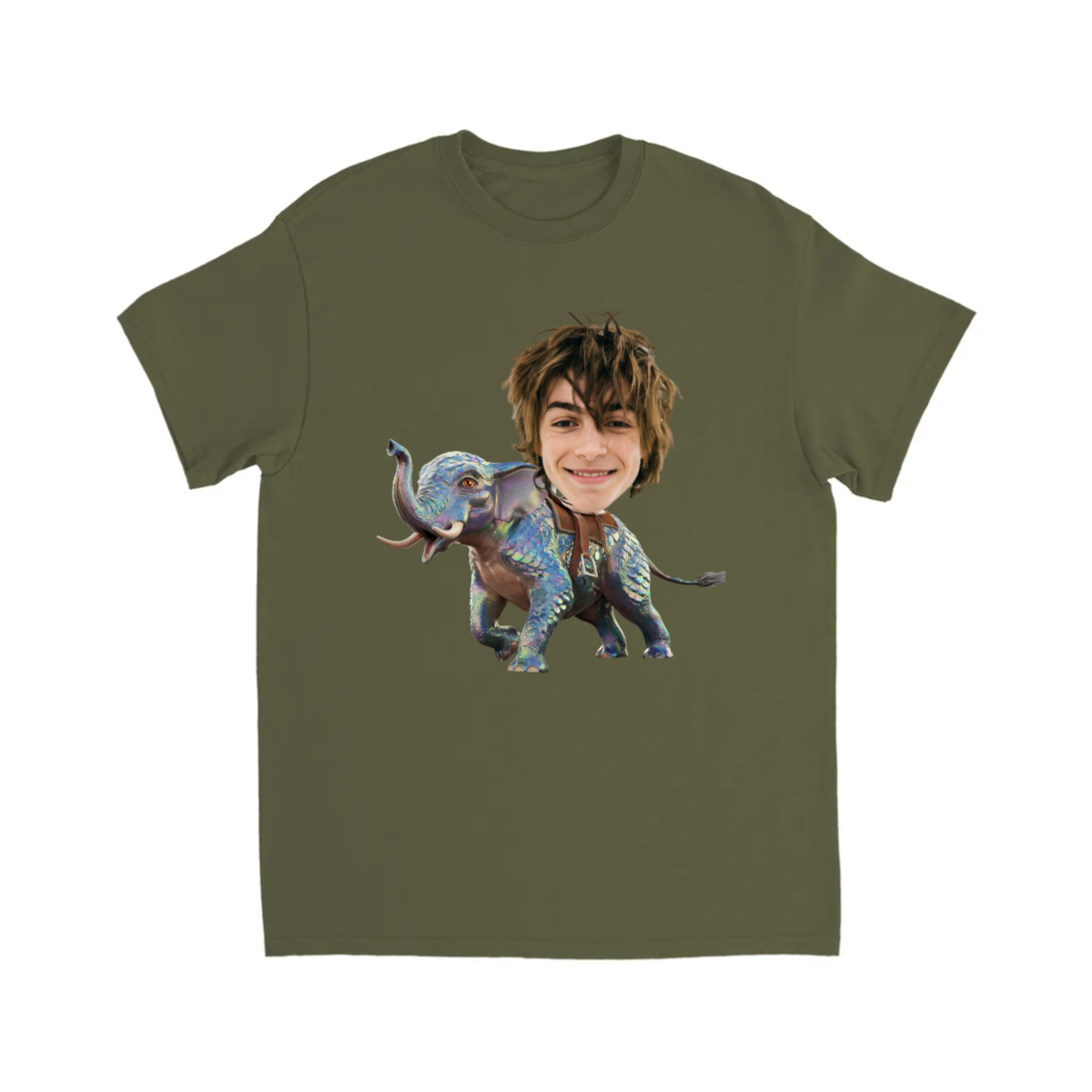 CUSTOM RIDING MOUNT T-SHIRT (ELEPHANT)