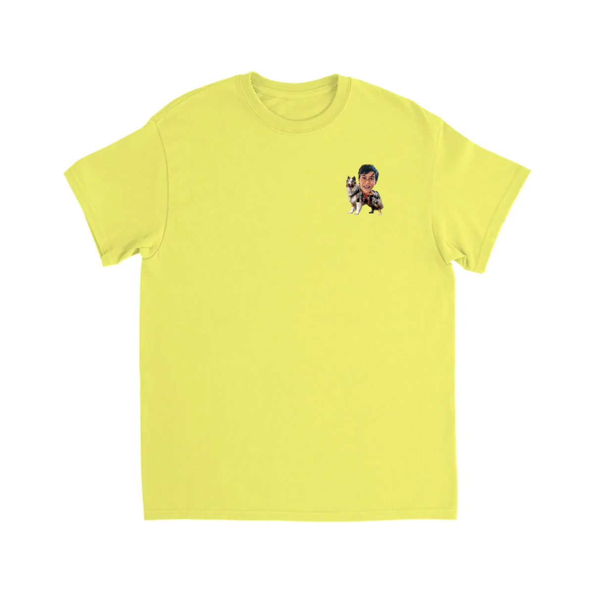 CUSTOM DARK GOLDEN RETRIEVER DOG RIDING MOUNT FACE T-SHIRT
