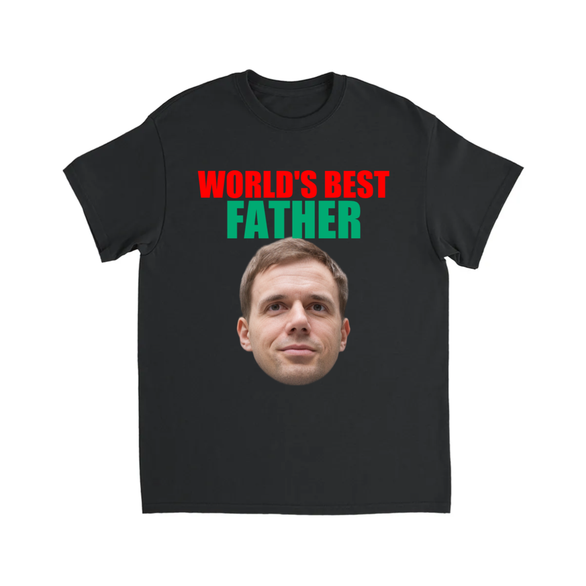 CUSTOM WORLD'S BEST FATHER T-SHIRT