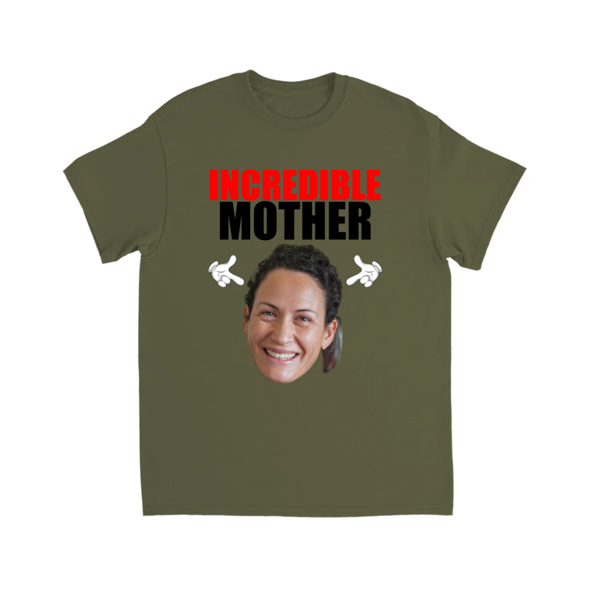CUSTOM INCREDIBLE MOTHER T-SHIRT