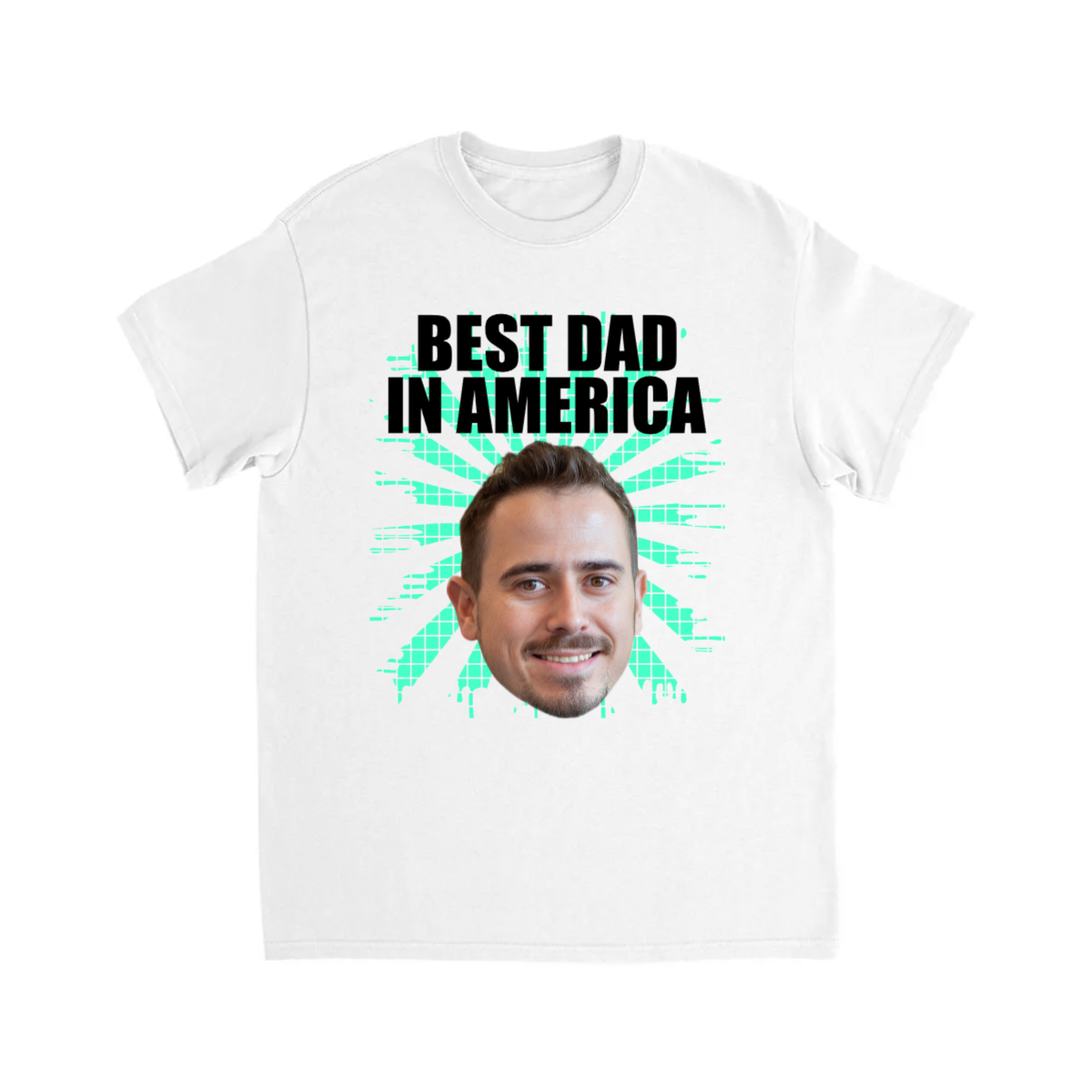 CUSTOM BEST DAD IN AMERICA T-SHIRT