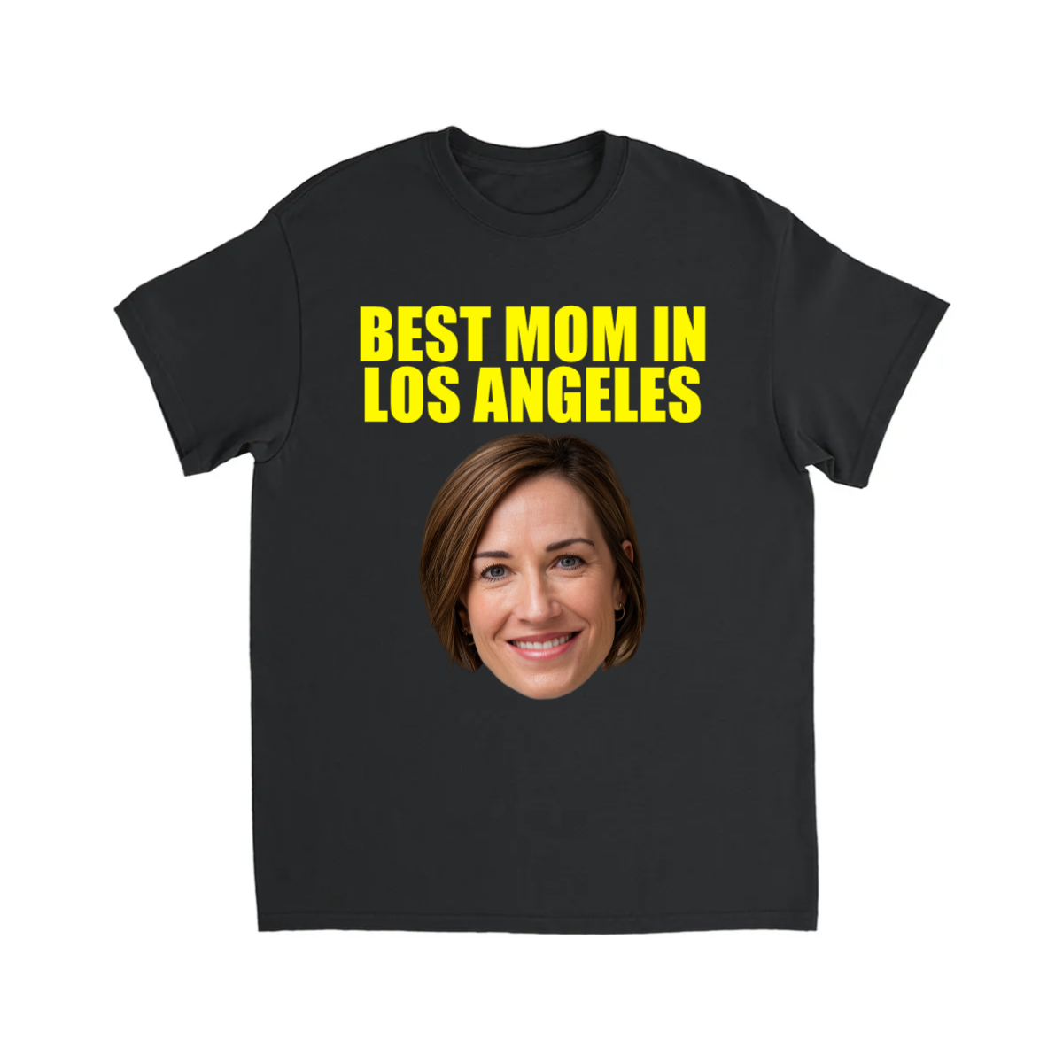 CUSTOM BEST MOM IN LOS ANGELES T-SHIRT