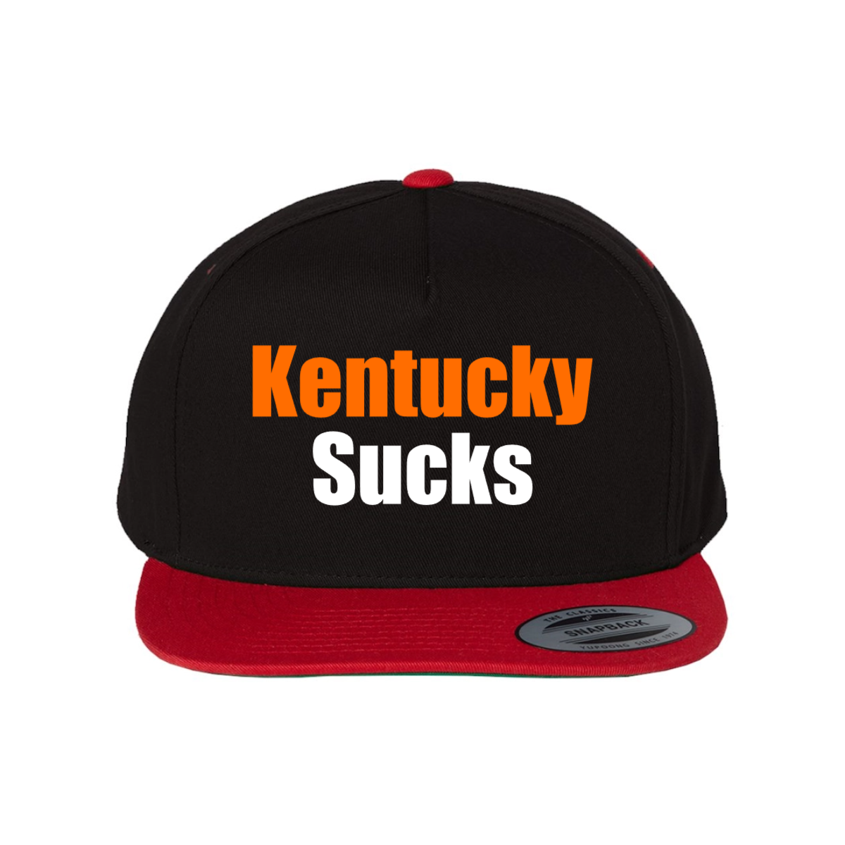 Custom Kentucky Sucks Snapback Hat