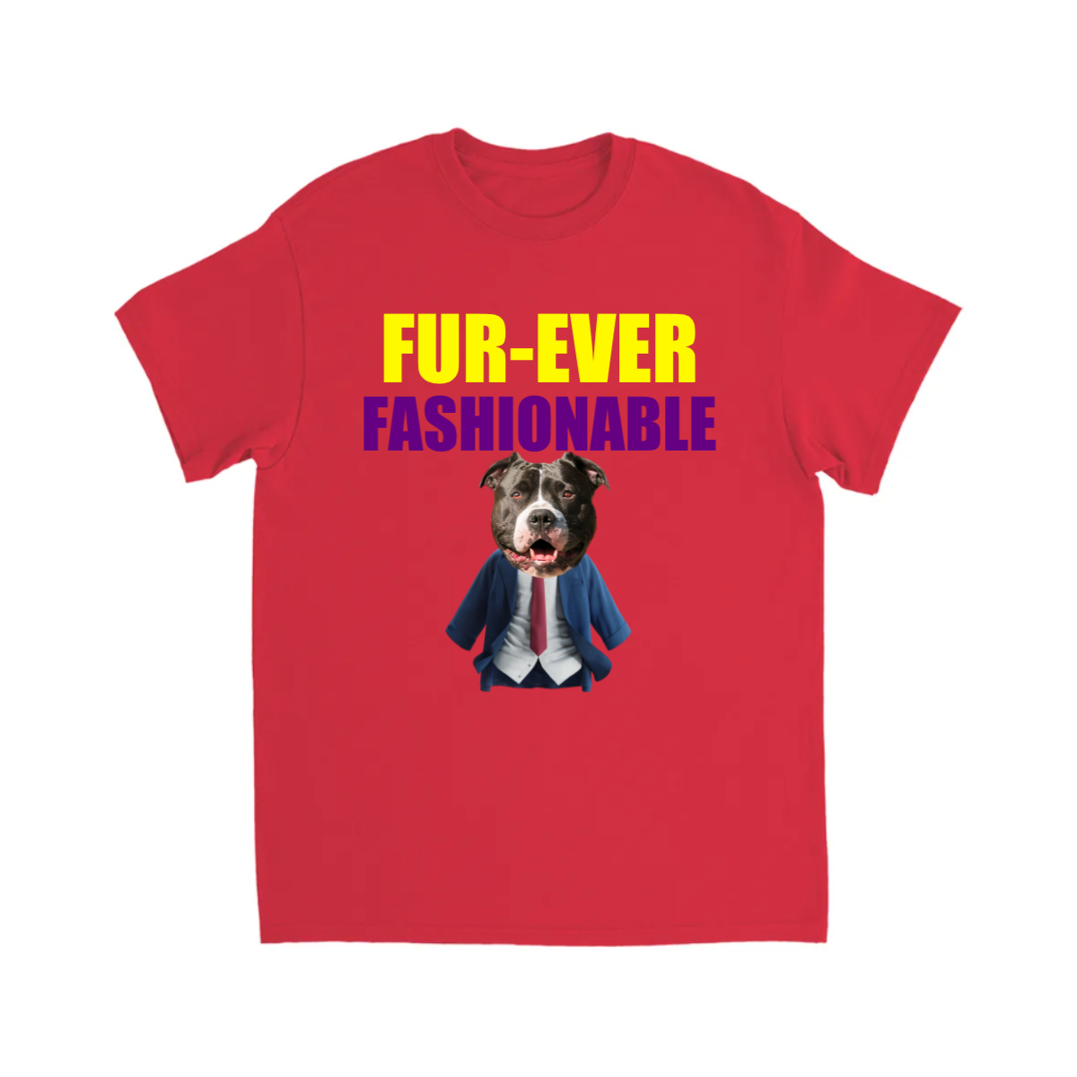 CUSTOM FUR-EVER FASHIONABLE T-SHIRT