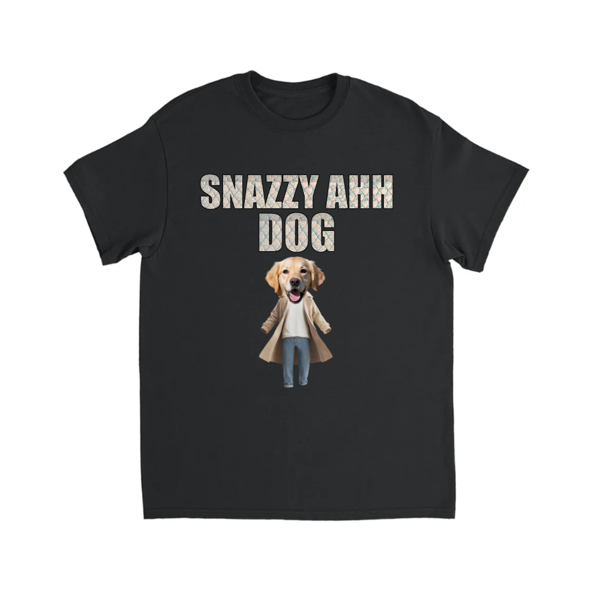 CUSTOM SNAZZY AHH DOG T-SHIRT