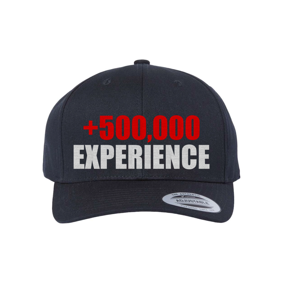 Custom +500,000 Experience Snapback Hat