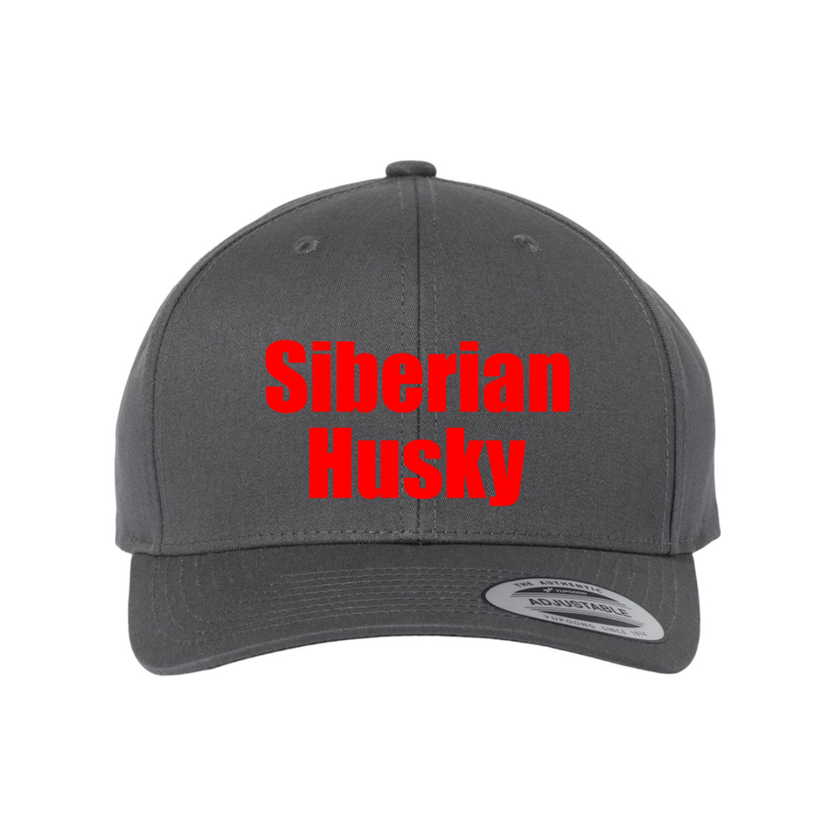 Custom Siberian Husky Snapback Hat