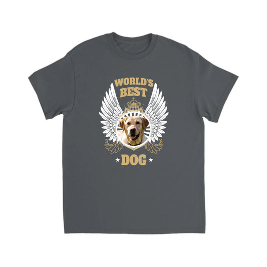 WORLD'S BEST DOG T SHIRT (W/ WINGS)