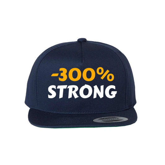 Custom -300% STRONG Snapback Hat