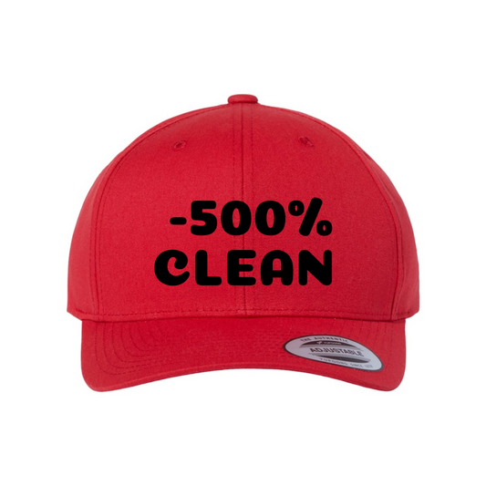 Custom -500% CLEAN Snapback Hat