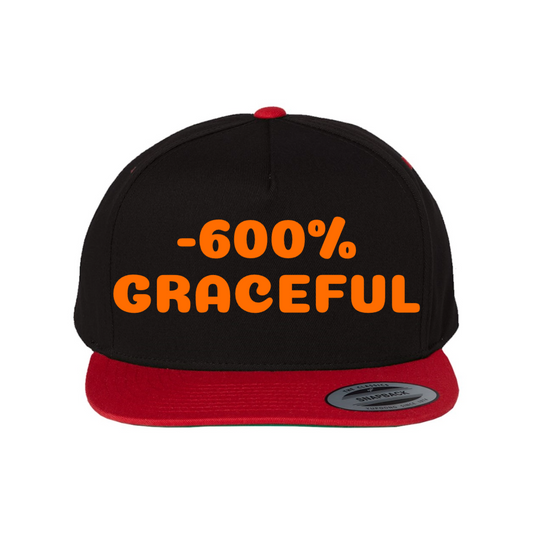 Custom -600% GRACEFUL Snapback Hat