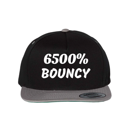 Custom 6500% BOUNCY Snapback Hat