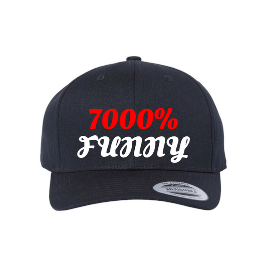 Custom 7000% FUNNY Snapback Hat