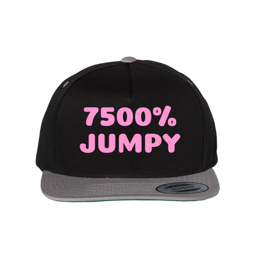 Custom 7500% JUMPY Snapback Hat