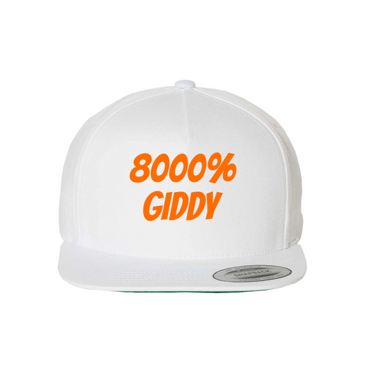 Custom 8000% GIDDY Snapback Hat