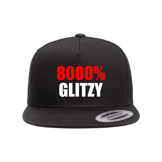 Custom 8000% GLITZY Snapback Hat