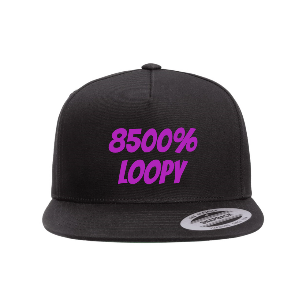 Custom 8500% LOOPY Snapback Hat
