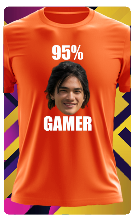 95% GAMER T SHIRT