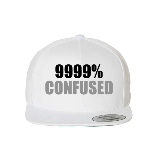 Custom 9999% CONFUSED Snapback Hat