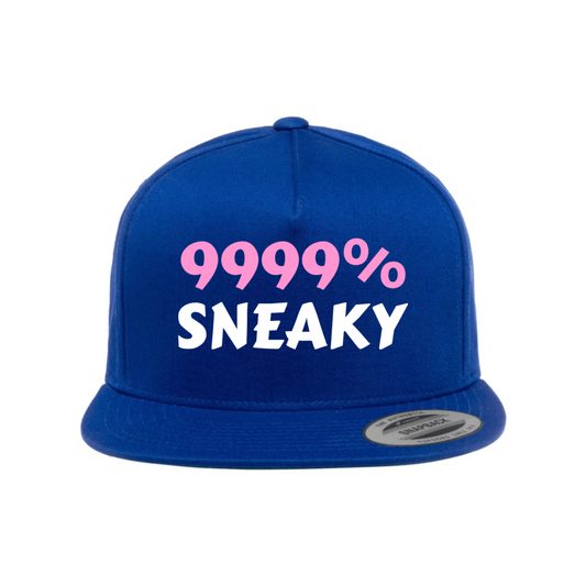 Custom 9999% SNEAKY Snapback Hat