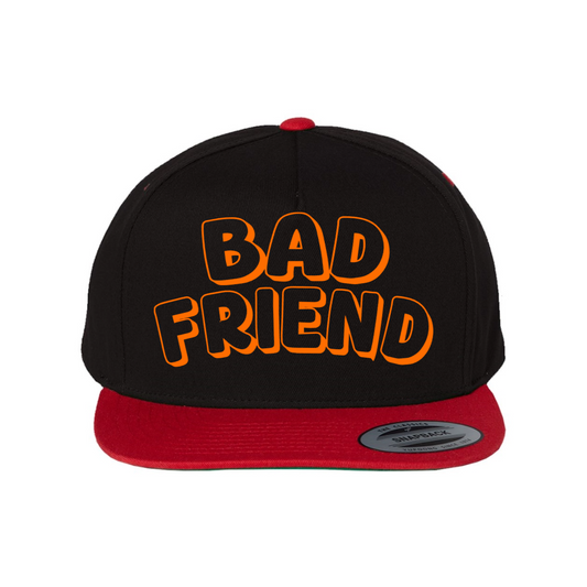 Custom BAD FRIEND Snapback Hat