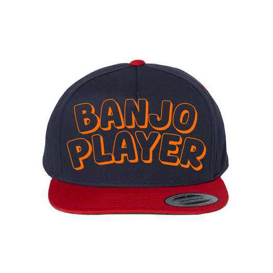 Custom BANJO PLAYER Snapback Hat