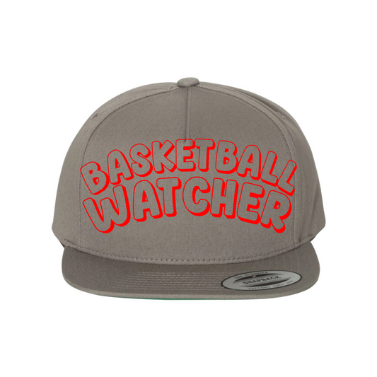 Custom BASKETBALL WATCHER Snapback Hat