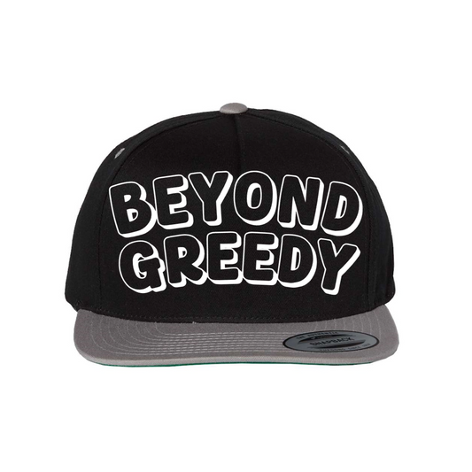 Custom BEYOND GREEDY Snapback Hat