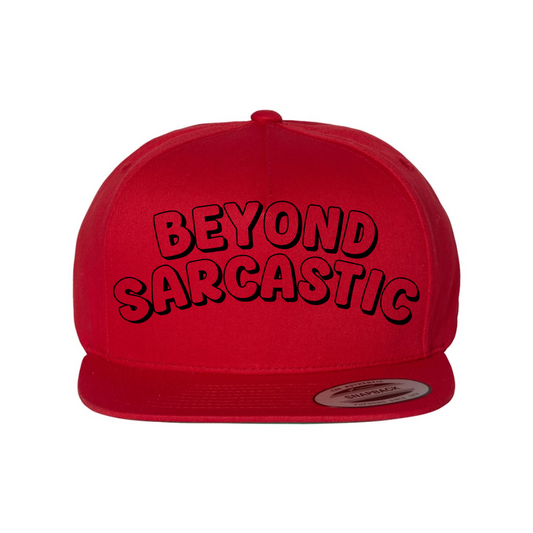 Custom BEYOND SARCASTIC Snapback Hat