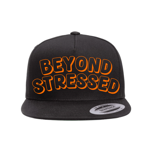Custom BEYOND STRESSED Snapback Hat