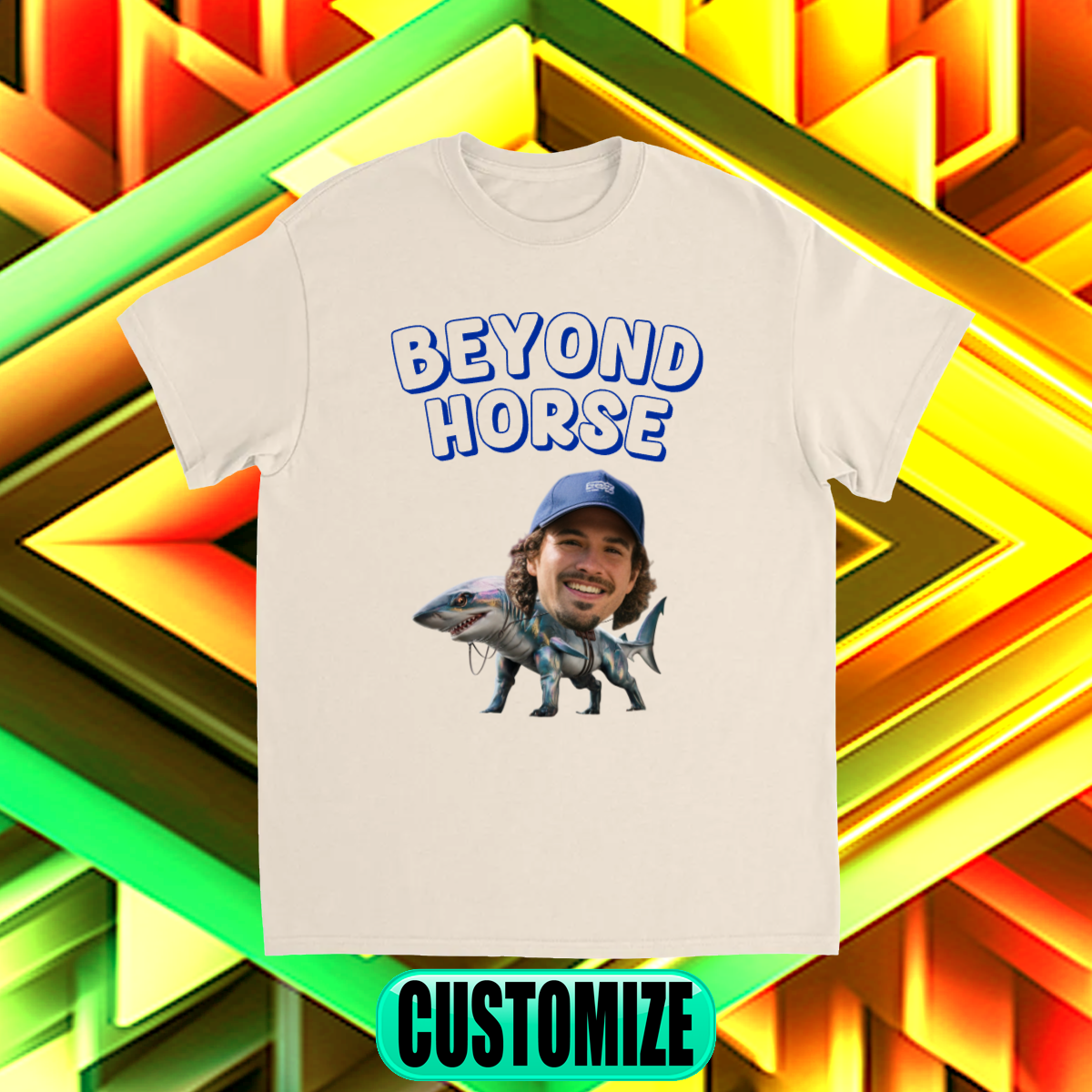 CUSTOM BEYOND HORSE T-SHIRT (CREATURE MOUNT)