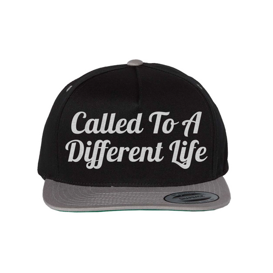 Custom Called To A Different Life Snapback Hat