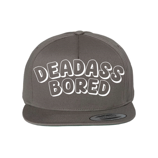 Custom Deadass Bored Snapback Hat