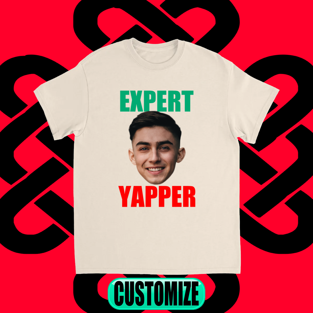 CUSTOM EXPERT YAPPER T-SHIRT