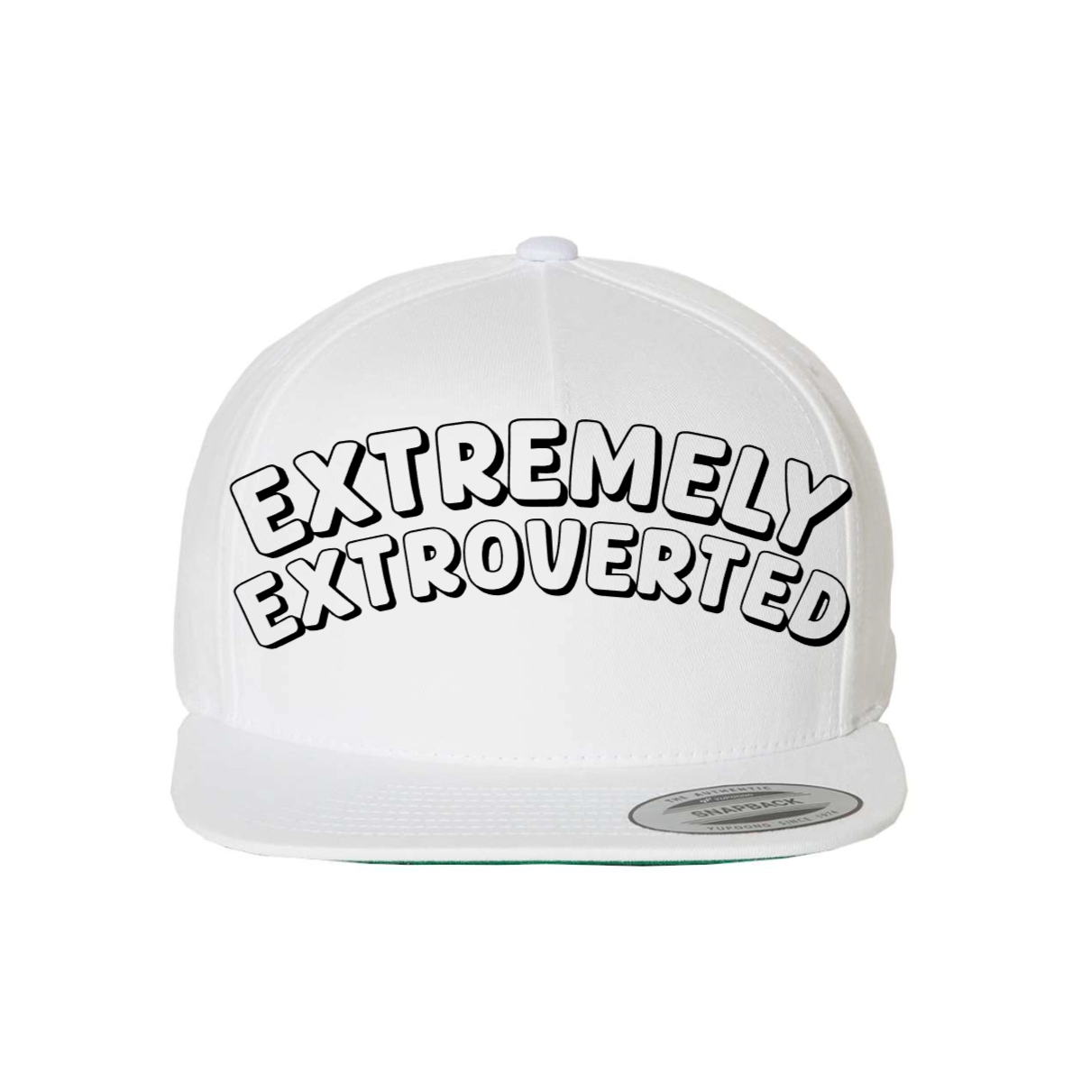 Custom Extremely Extroverted Snapback Hat