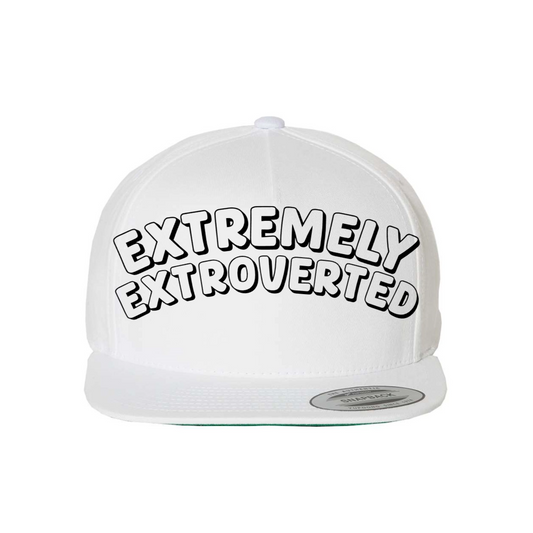 Custom Extremely Extroverted Snapback Hat