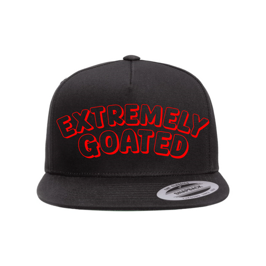 Custom Extremely Goated Snapback Hat