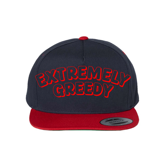 Custom Extremely Greedy Snapback Hat